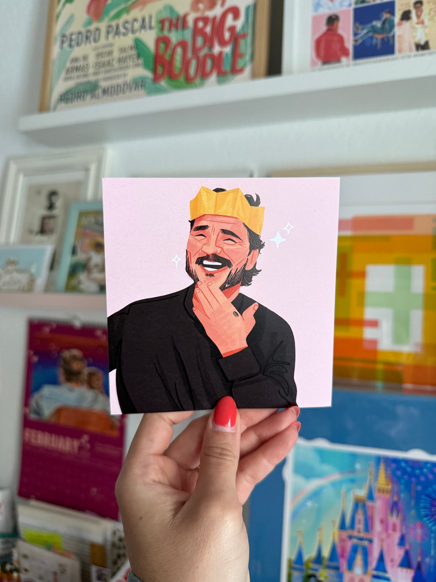 Cute King Pedro: Mini Print