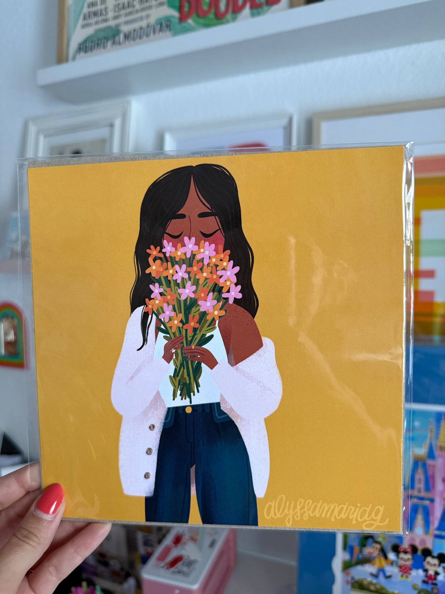 Sunshine and Flowers Print