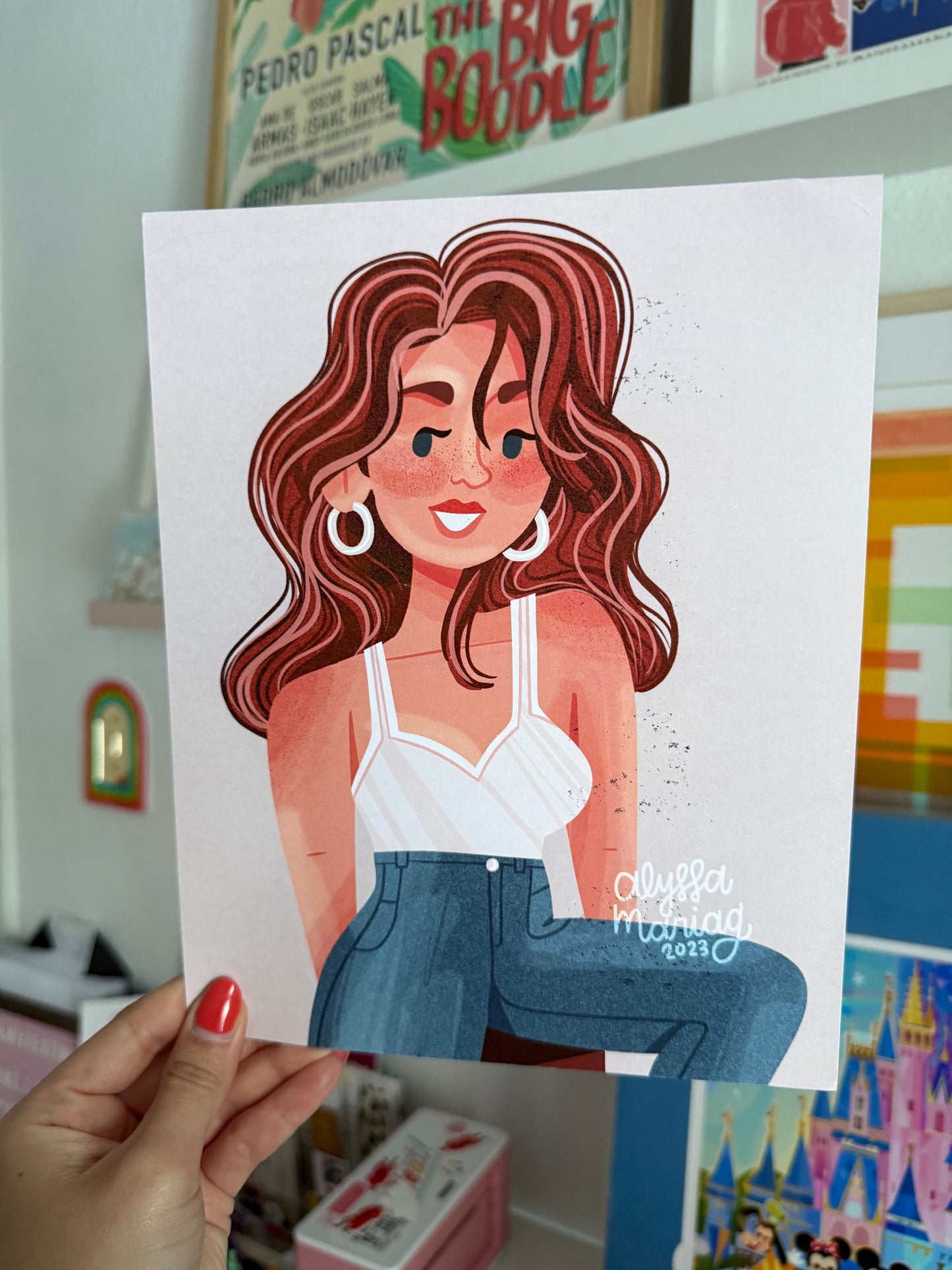 Last One: Freckled Girl 8x10 Portrait