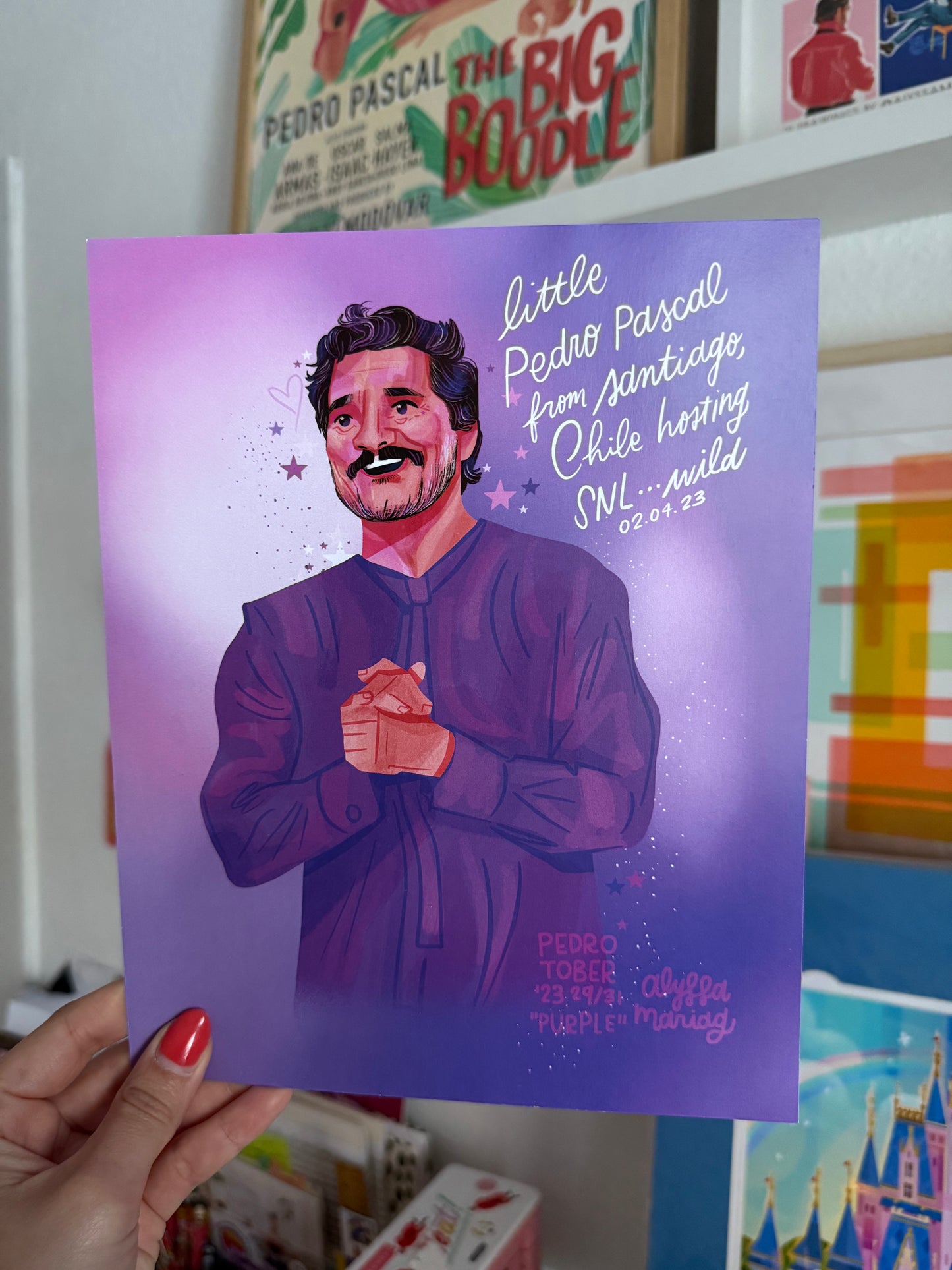 Last one! Little Pedro Pascal from Chile... 8x10 Print