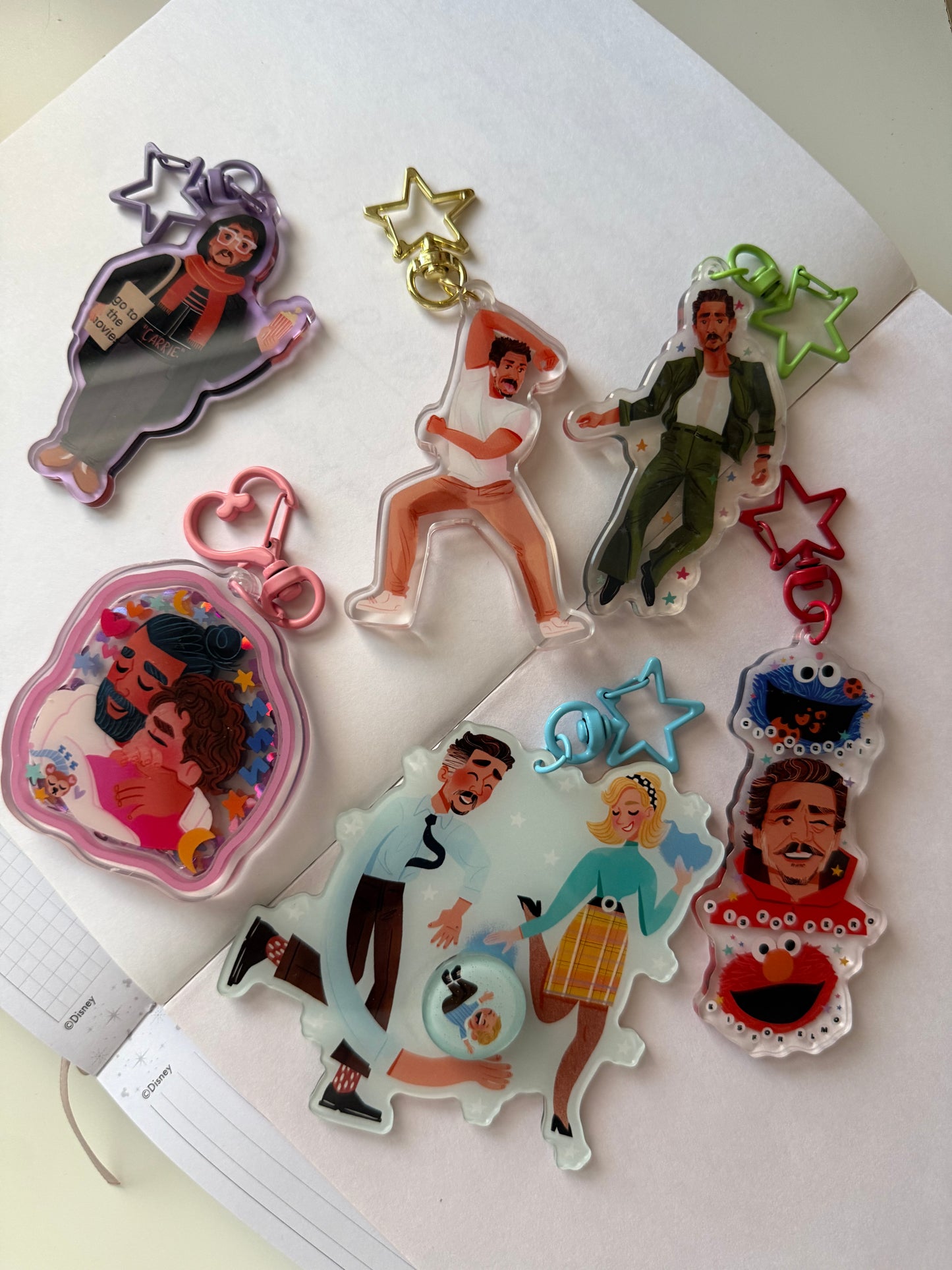Space Sisters Nap Keychain