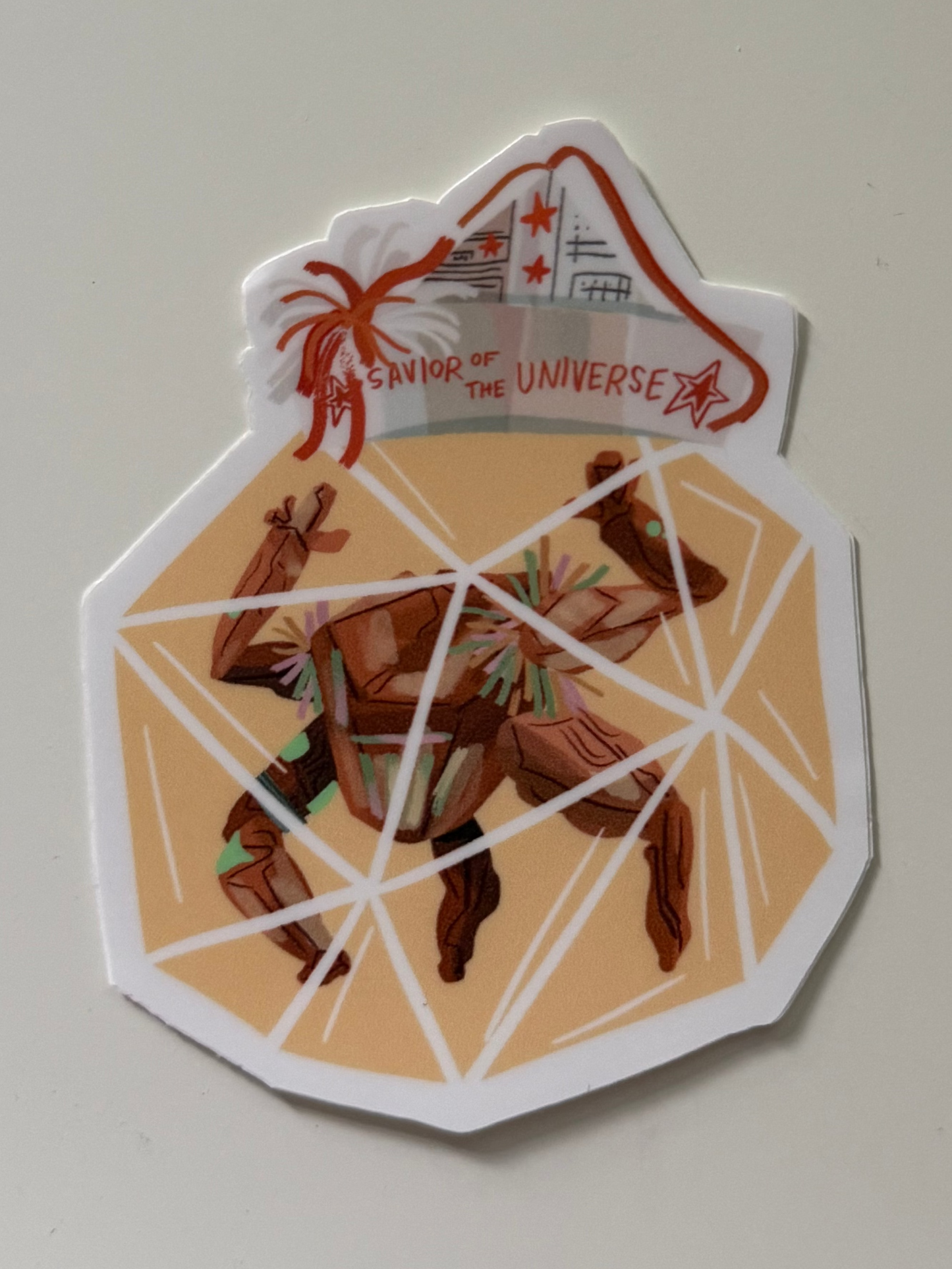 Savior of the Universe Diecut Sticker ⊹ ࣪ ˖