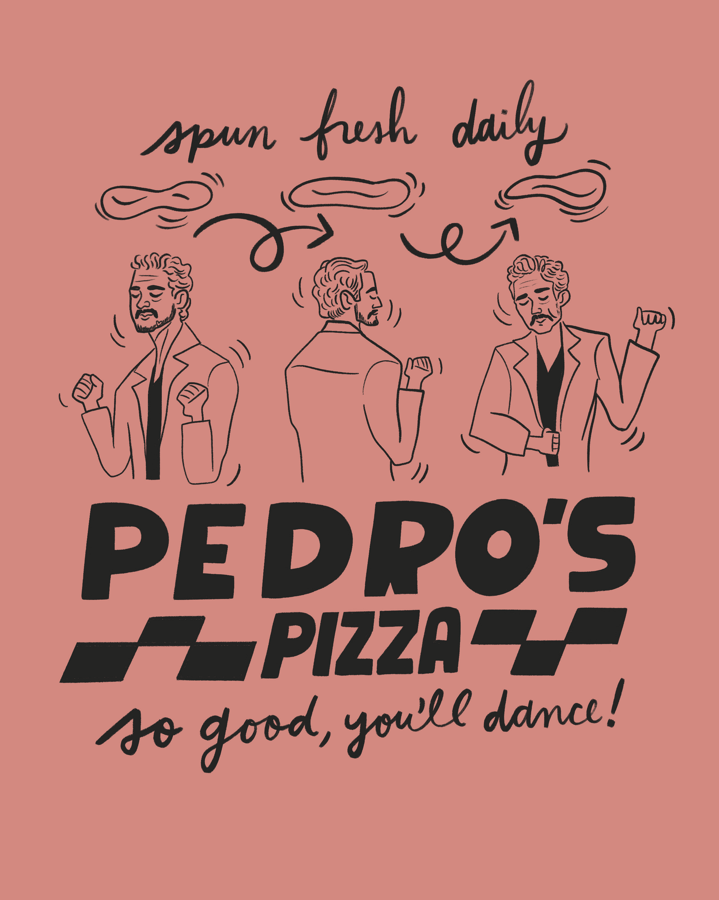 Pedrotober 2025: BONUS Pedro's Pizza Print