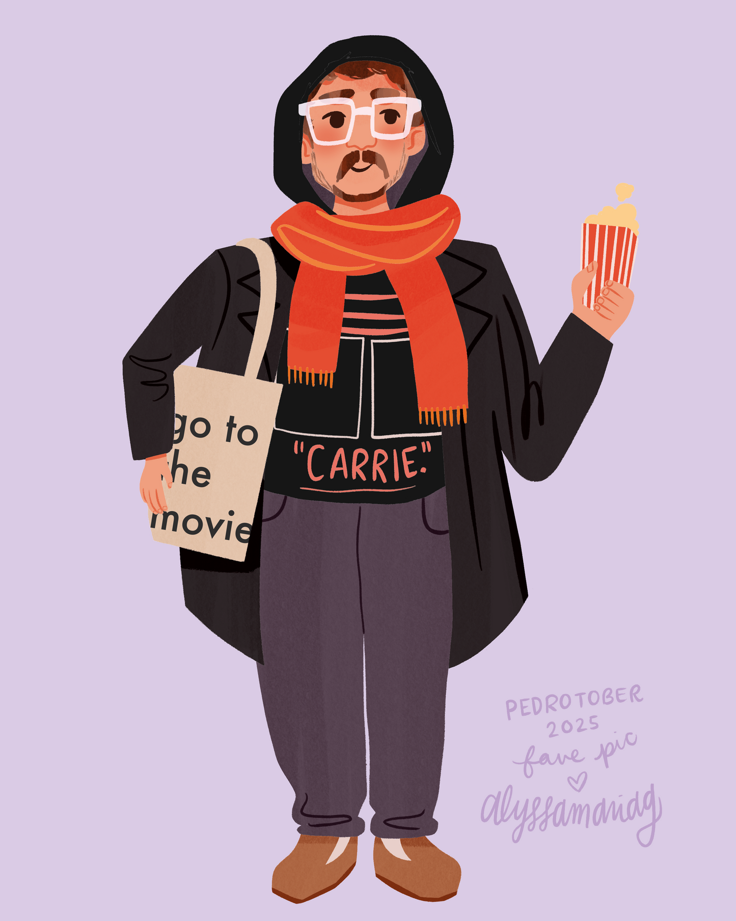 Pedrotober 2025: Fave Pic (Go to the Movies) Print
