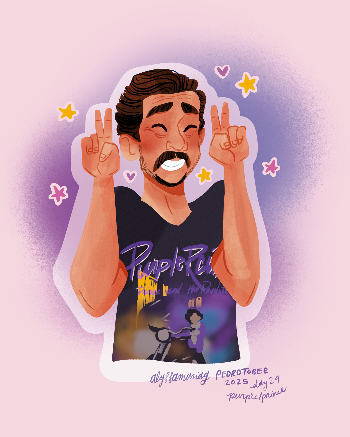 Pedrotober 2025: Purple or Prince Print