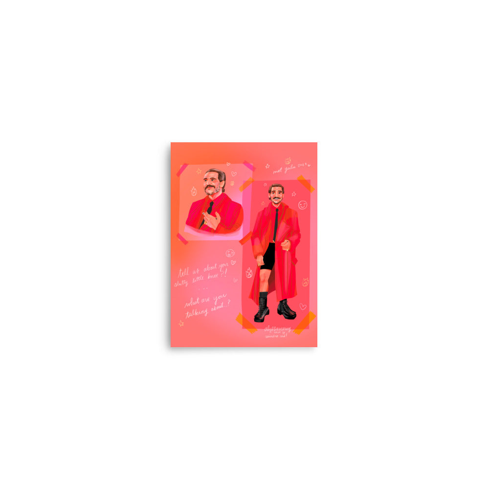Raindro Print: Rojo (Red Collage)