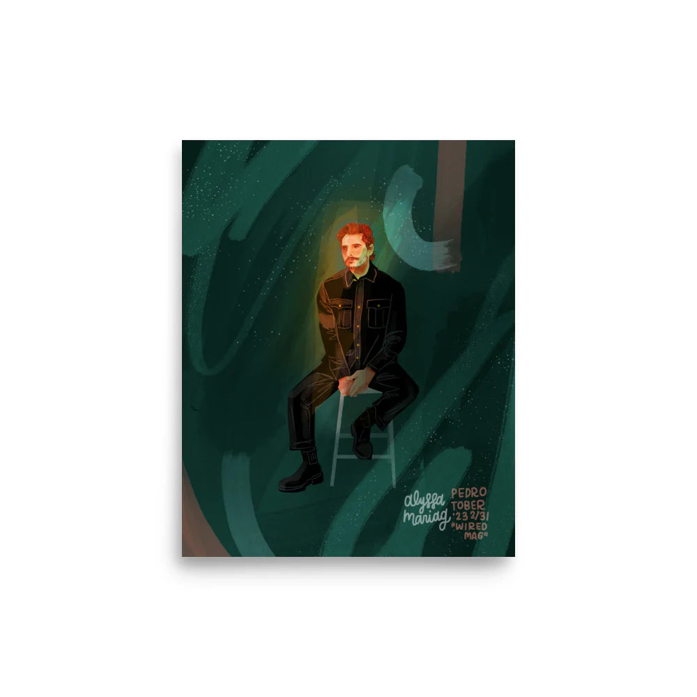 Last Three: Pedro x Wired 8x10 Portrait