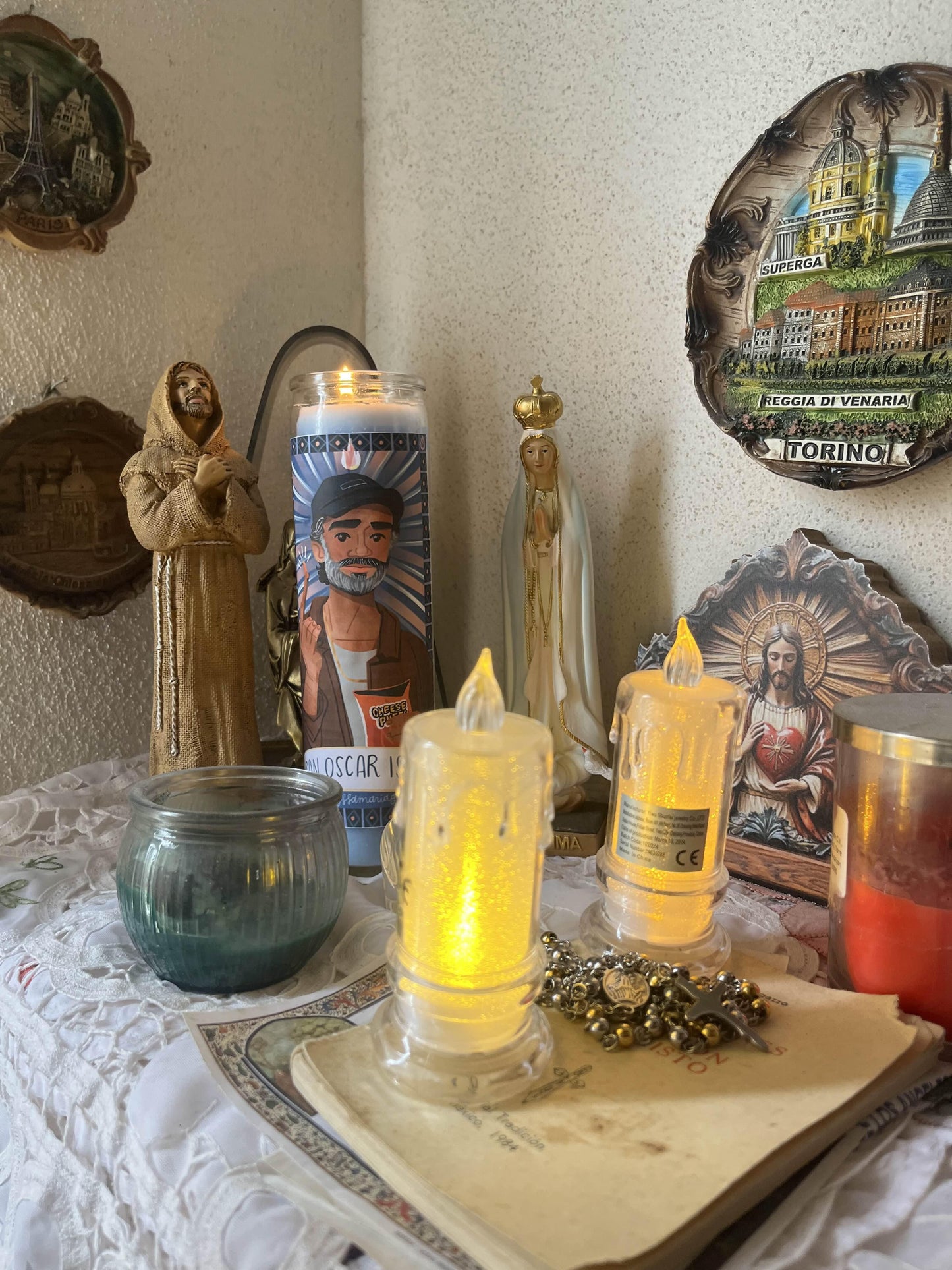 OsCandle Isaac Prayer Candle
