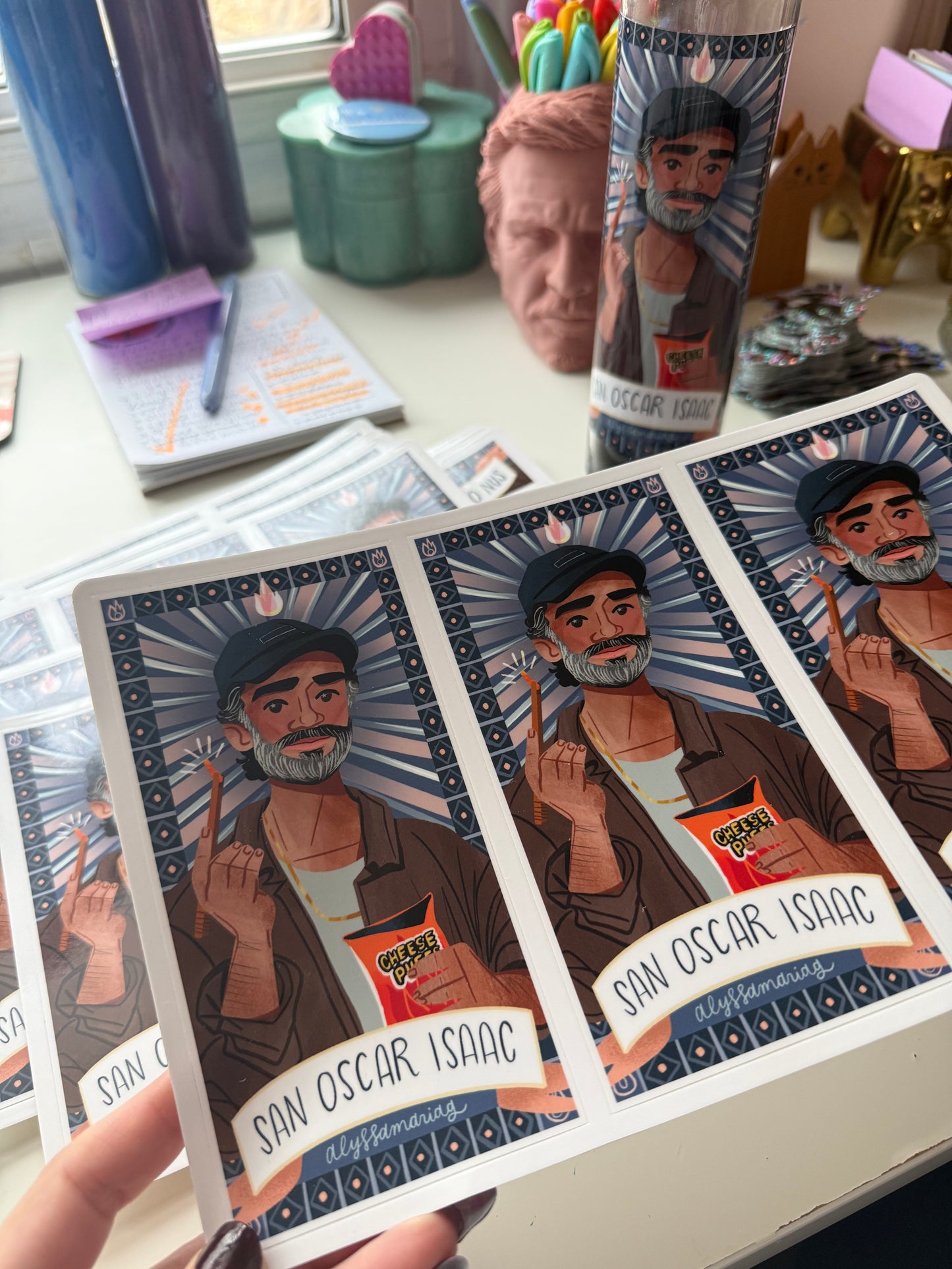 OsCandle Isaac Prayer Candle