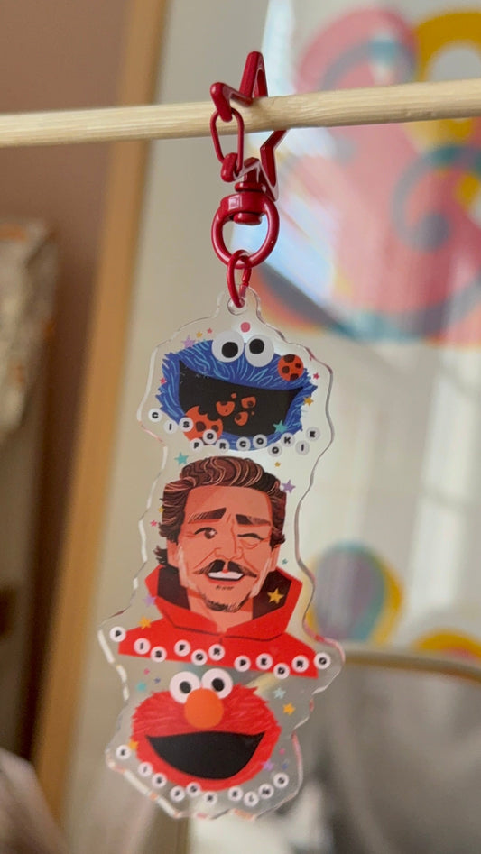 P is for Pedro Keychain