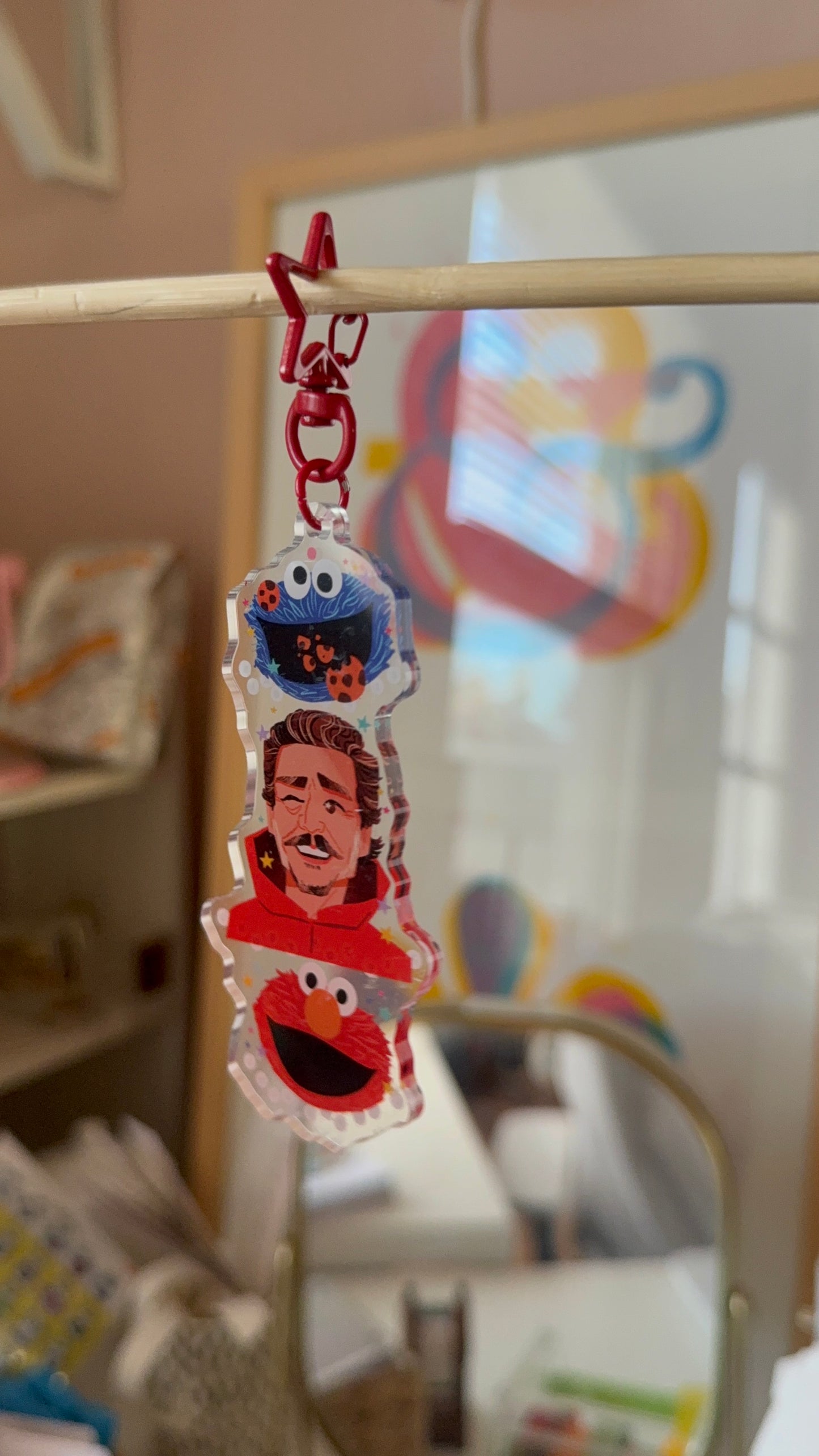 P is for Pedro Keychain