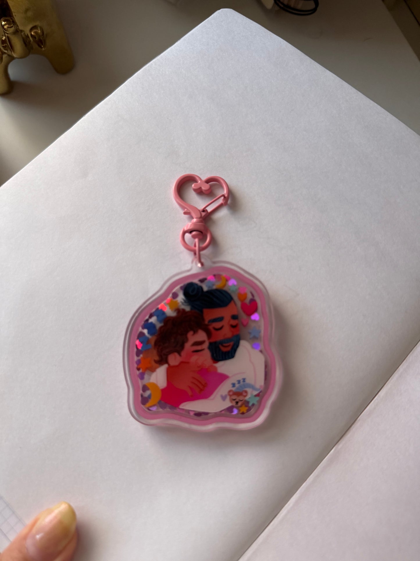 Space Sisters Nap Keychain