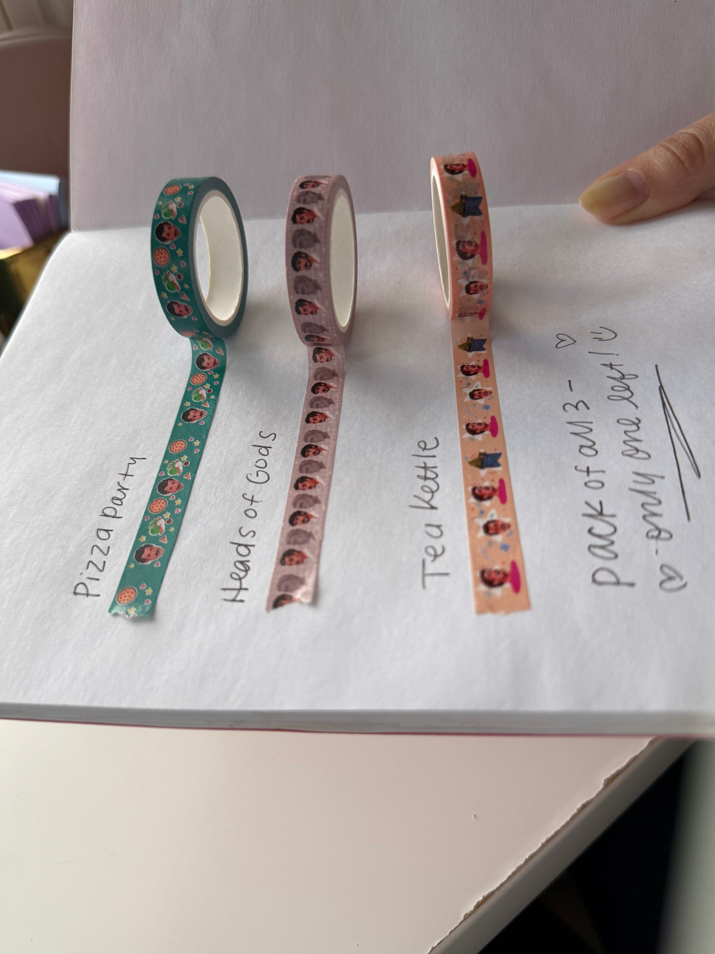 Pedrotober 2025 Washi Tape!