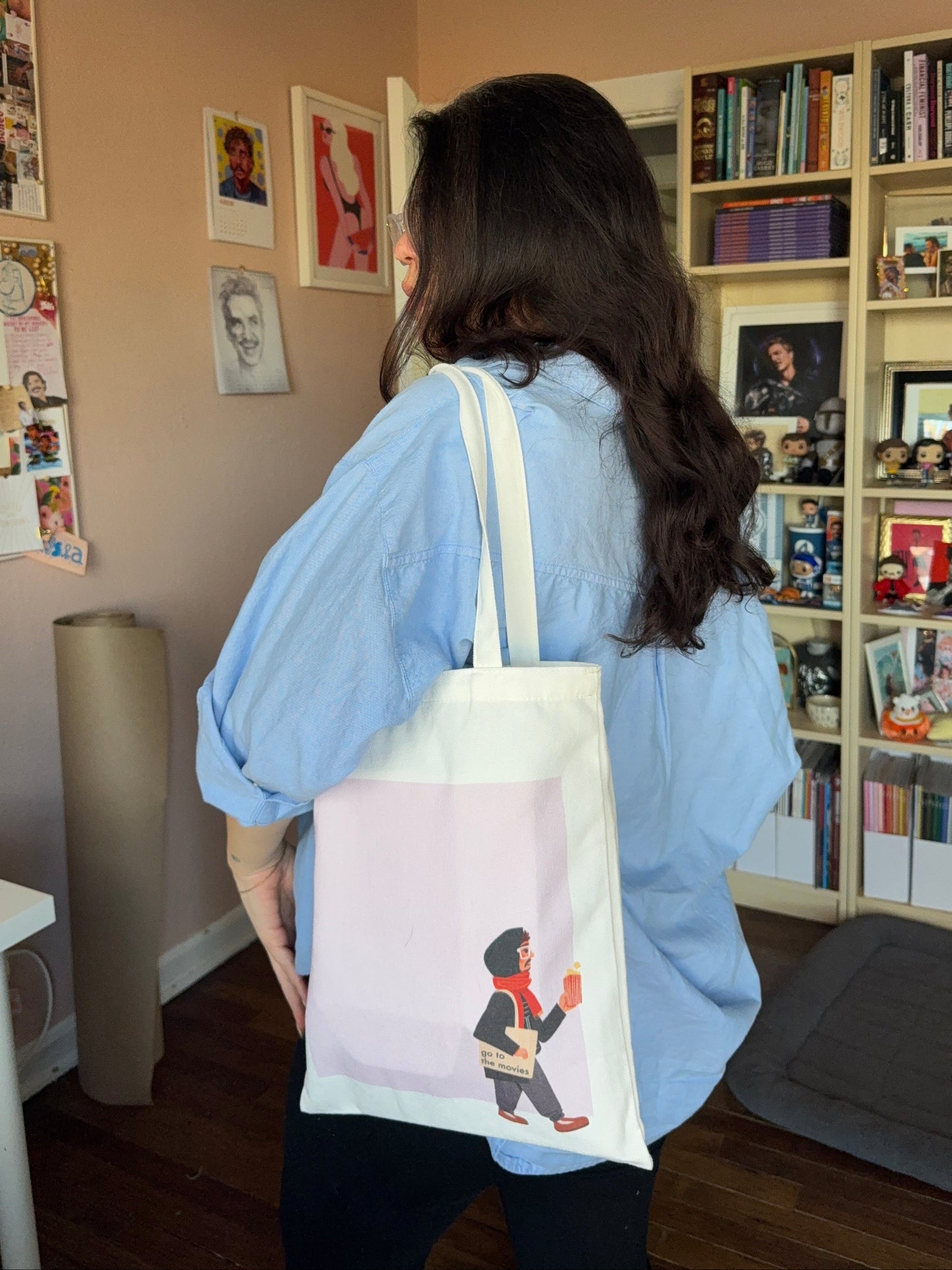 Go to the Movies Mini Tote Bag