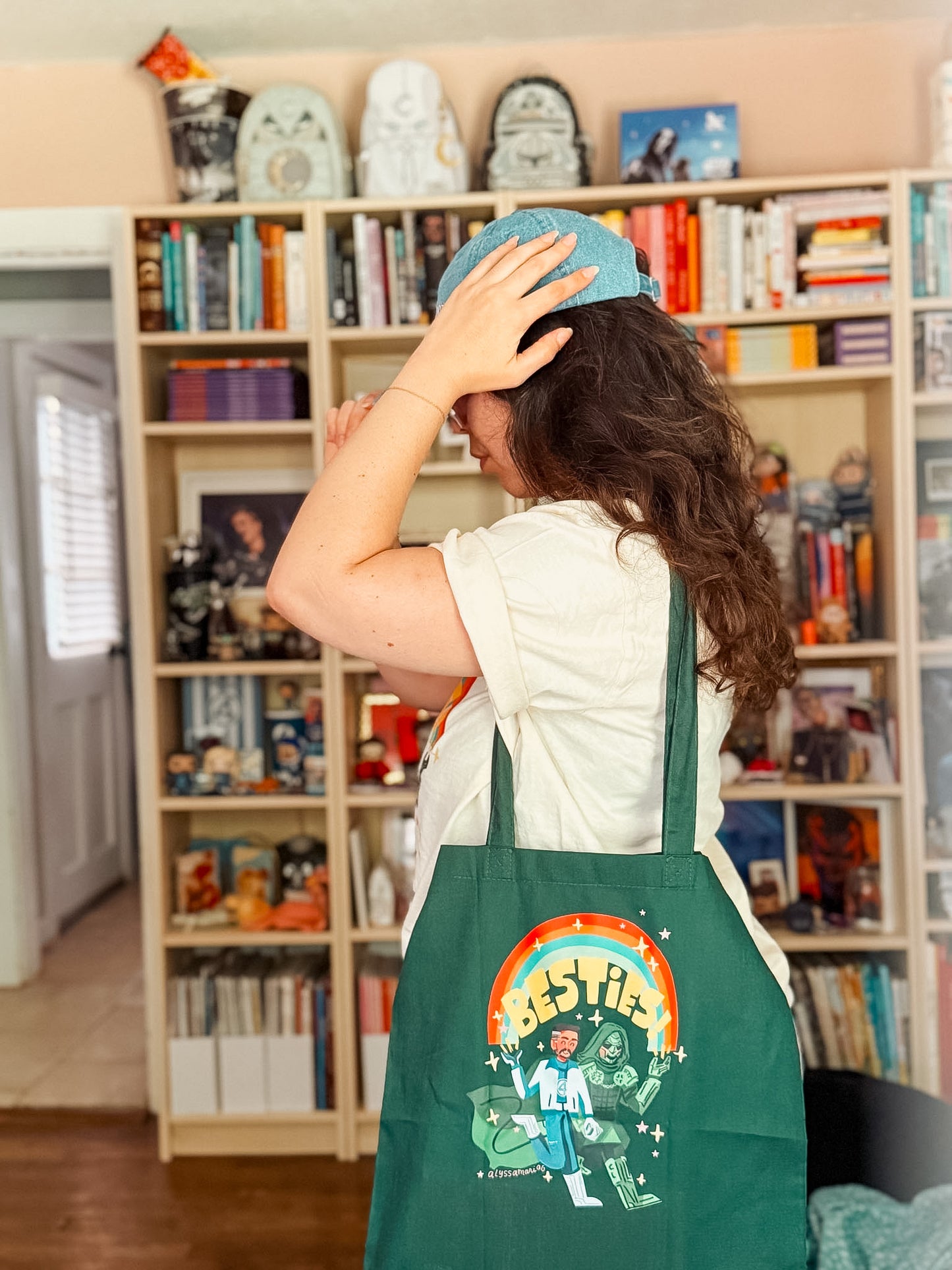 Besties! Doom Green Tote Bag