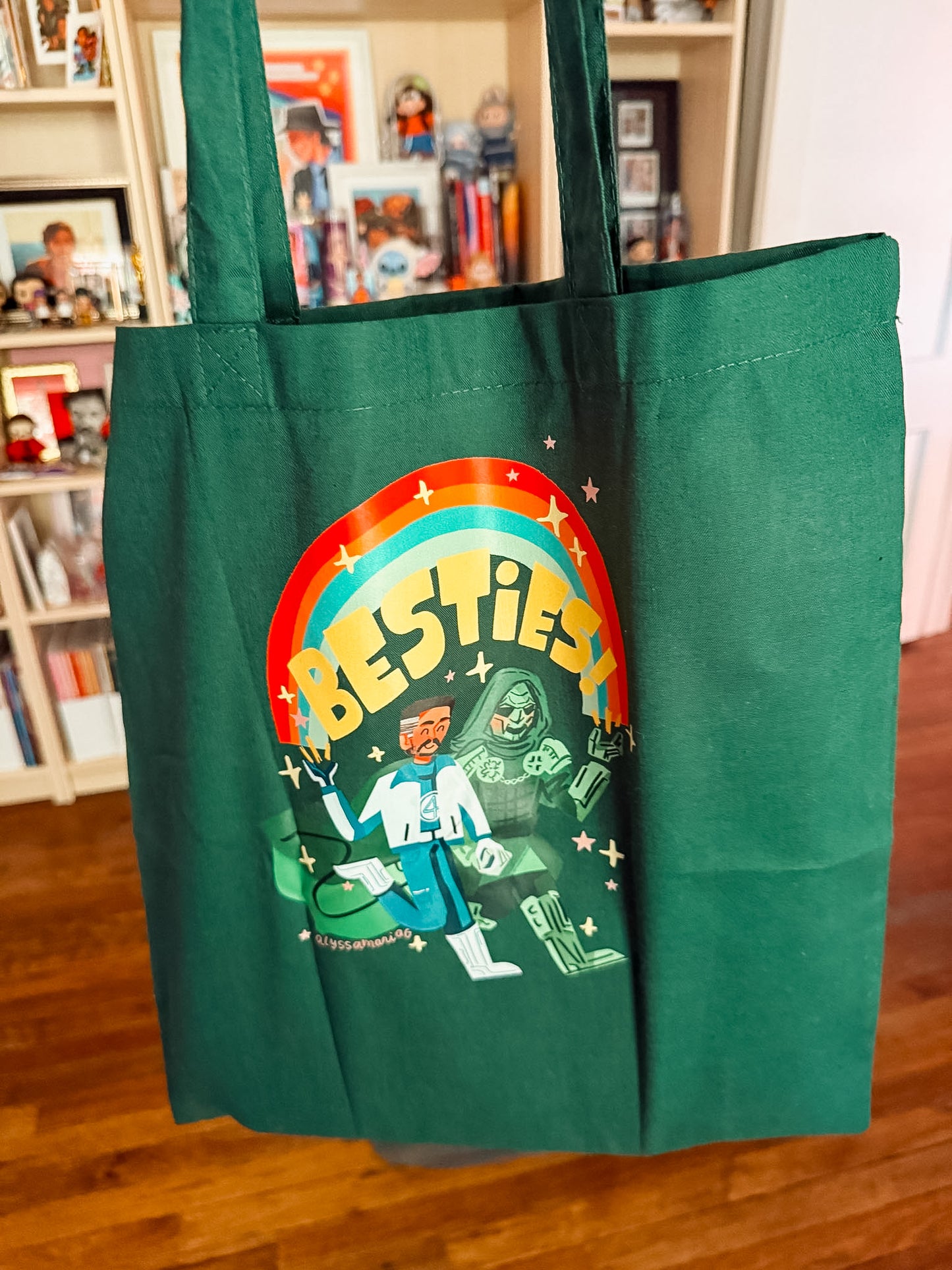 Besties! Doom Green Tote Bag