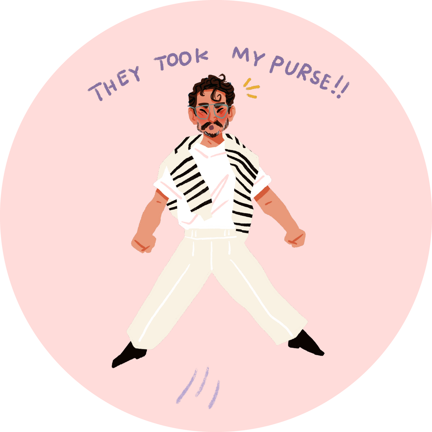 They Took My Purse! Sticker PREORDER