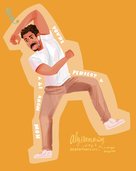 Pedrotober 2025: Orange or Airpods Print