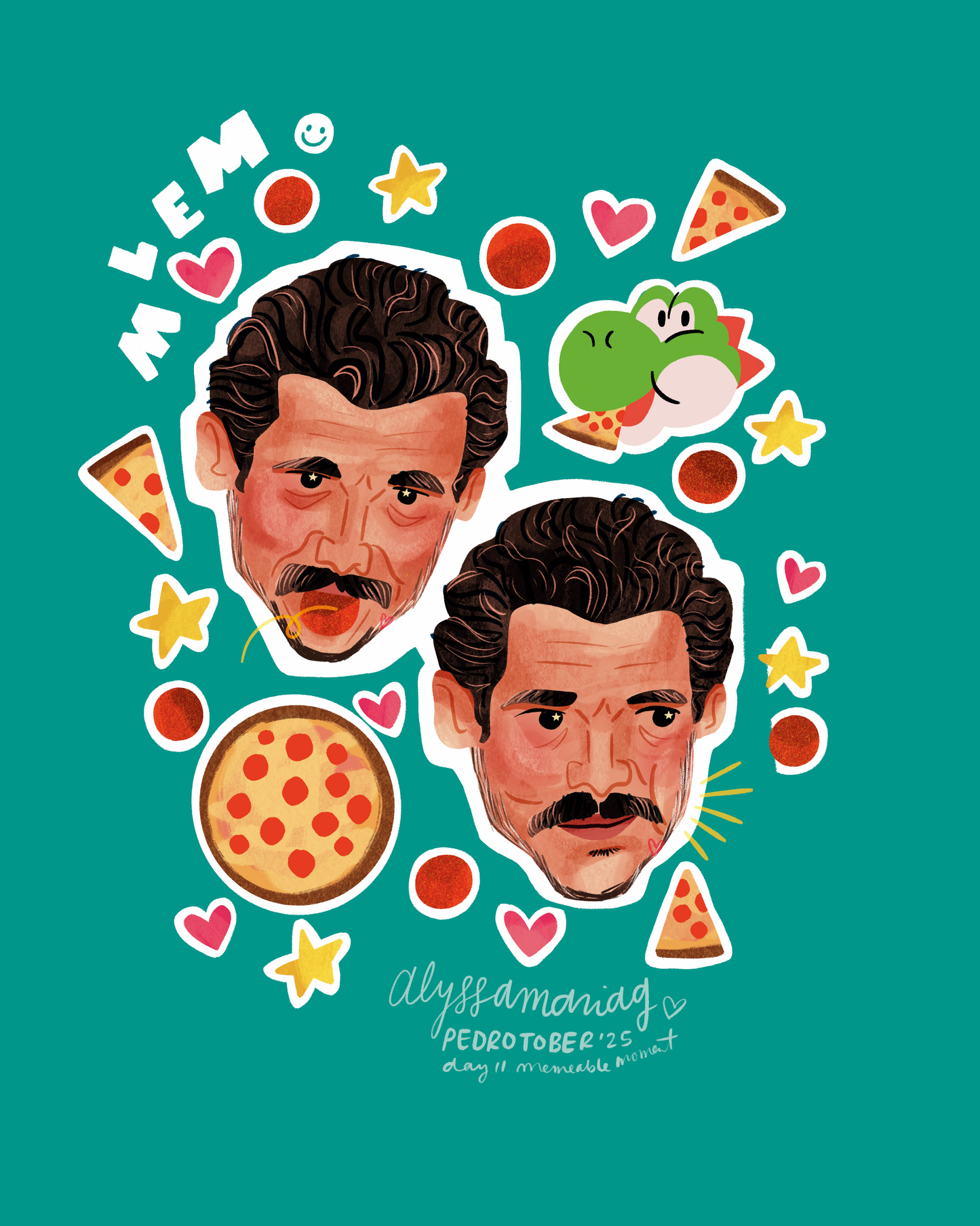 Pedrotober 2025: Memeable Moment Print