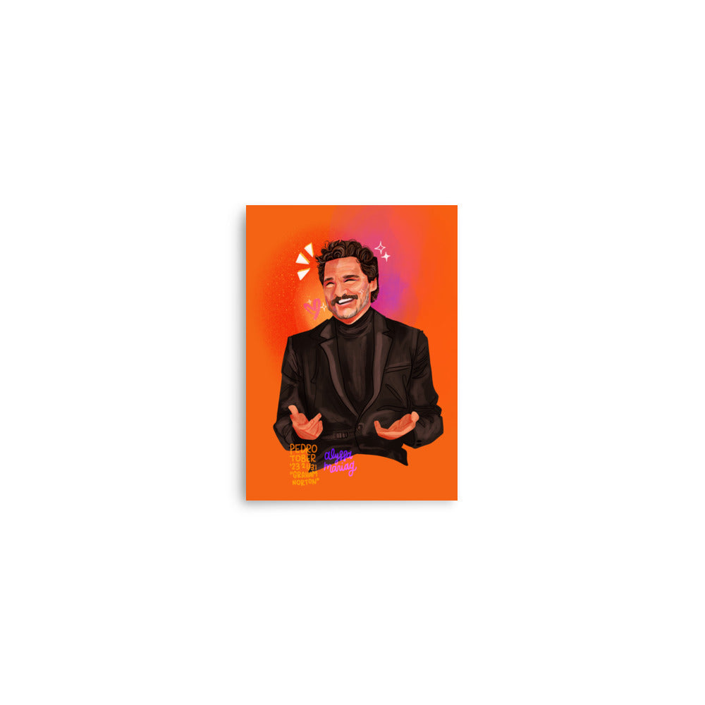 Pedrotober Day 21: Graham Norton Print