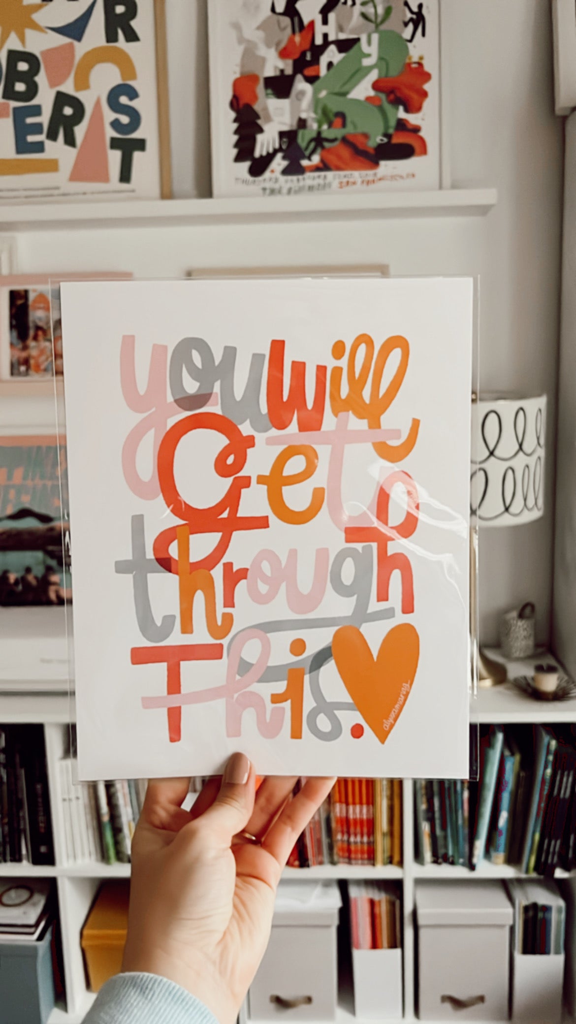 You'll Get Through This 8x10" Print