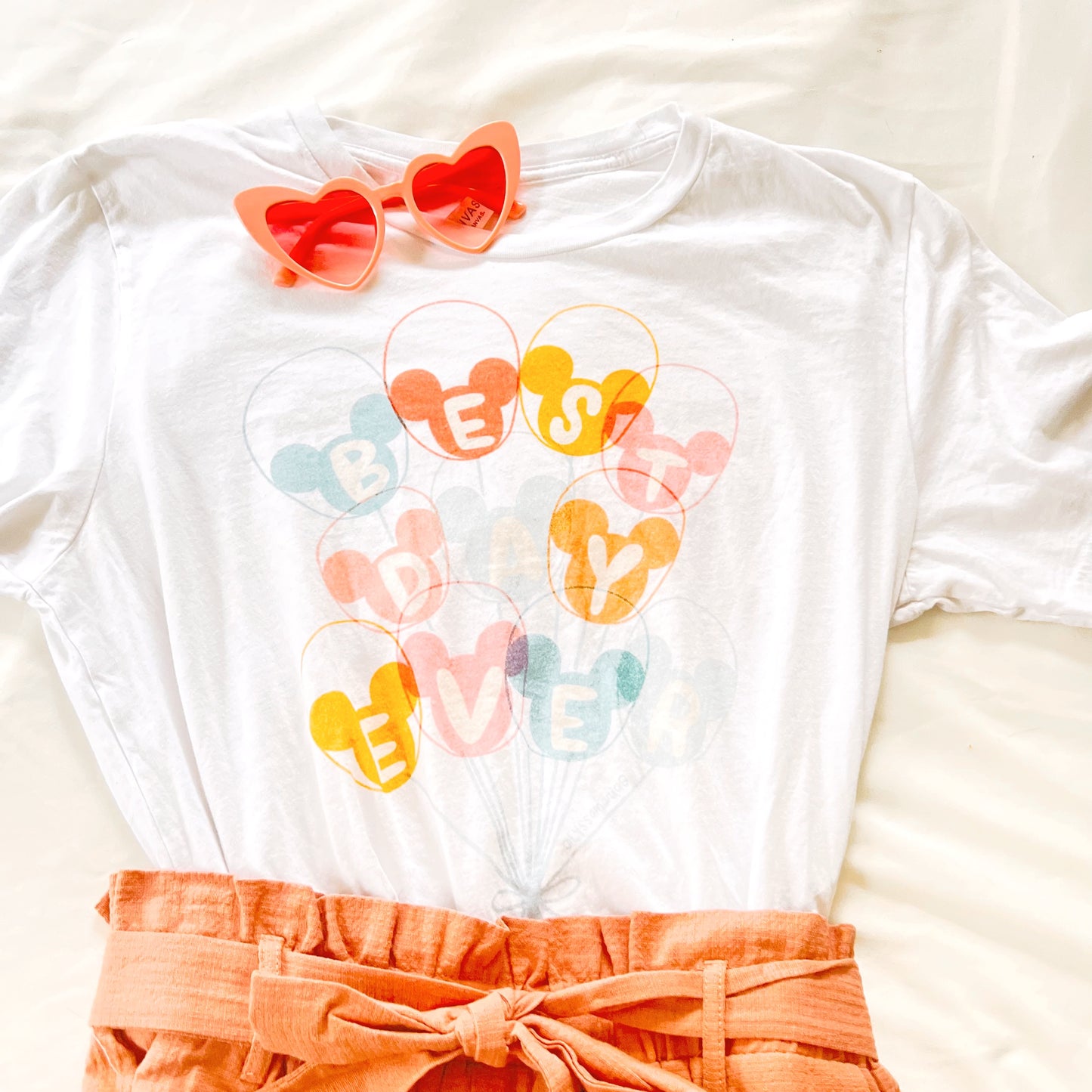 Best Day Ever! Mickey Balloon Inspired Magic Kingdom Park Day Tee