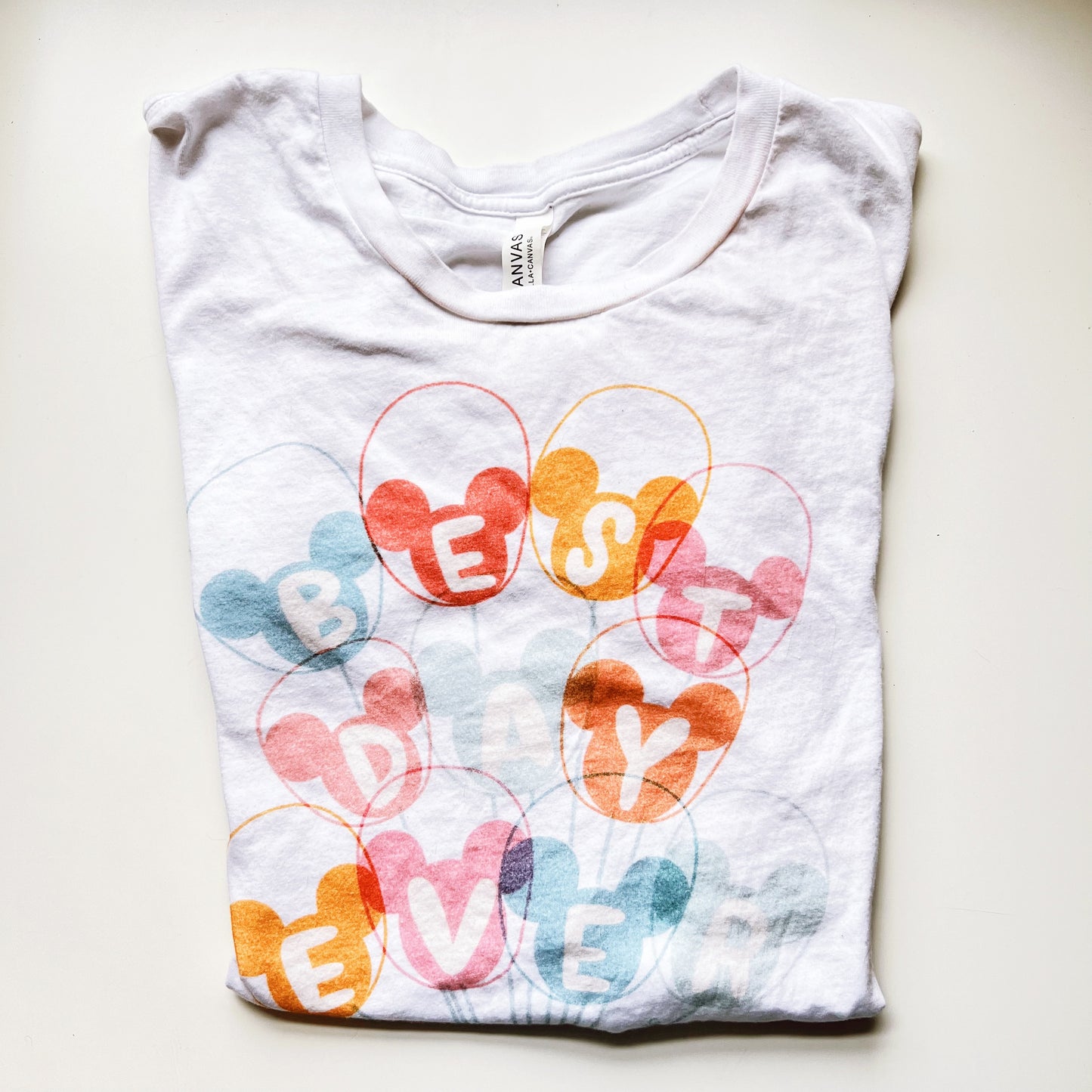 Best Day Ever! Mickey Balloon Inspired Magic Kingdom Park Day Tee