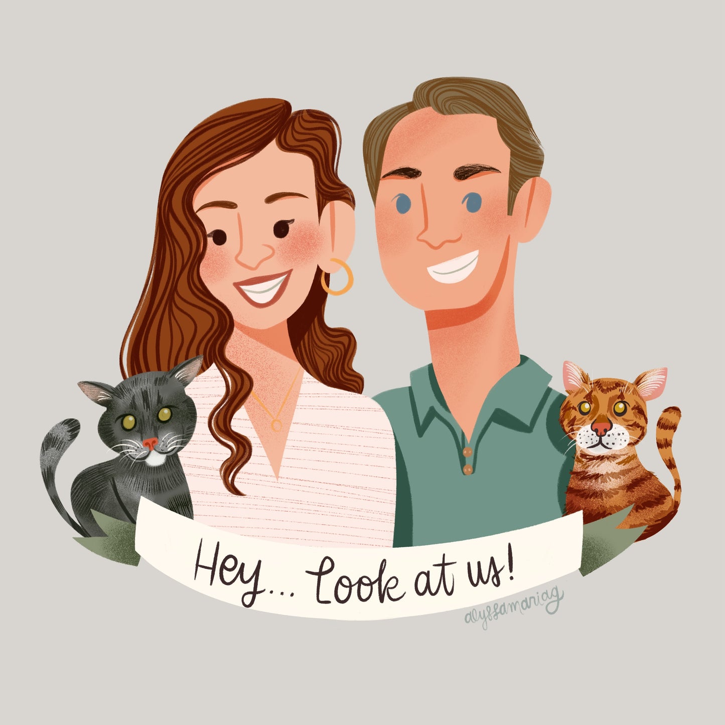 Family Portrait Commissions! | Digital Download
