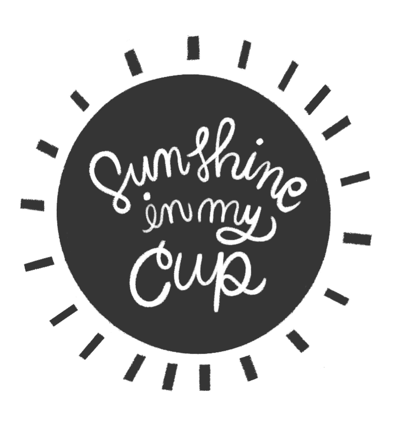 Sunshine in my Cup Lettered Glass Coffee Mug