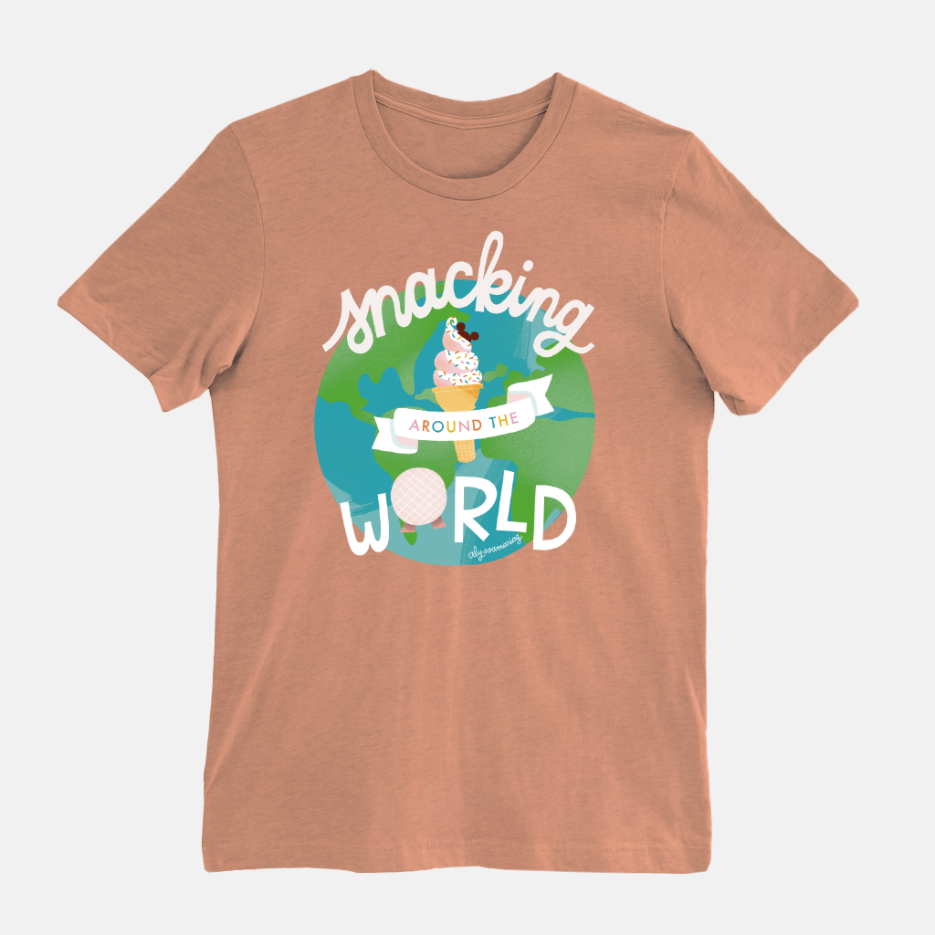 Snacking Around The World Tee